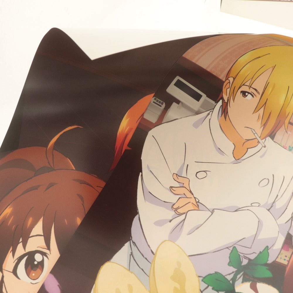 ■ WORKING!! Goods 7-Piece Set (Bundle Sale) Original Poster (Prize H, 2 types) / Frame / Cushion / Taneshima, Takanashi, Yamada, etc. (Includes unused items)