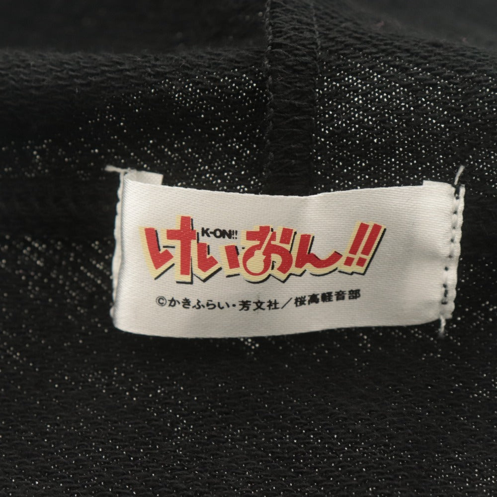 ■ K-On! Ritsu Tainaka Short-Sleeved Printed Hoodie x Shorts Set-up Top & Bottoms Bust 86-94cm L Black Pink Beige Unused