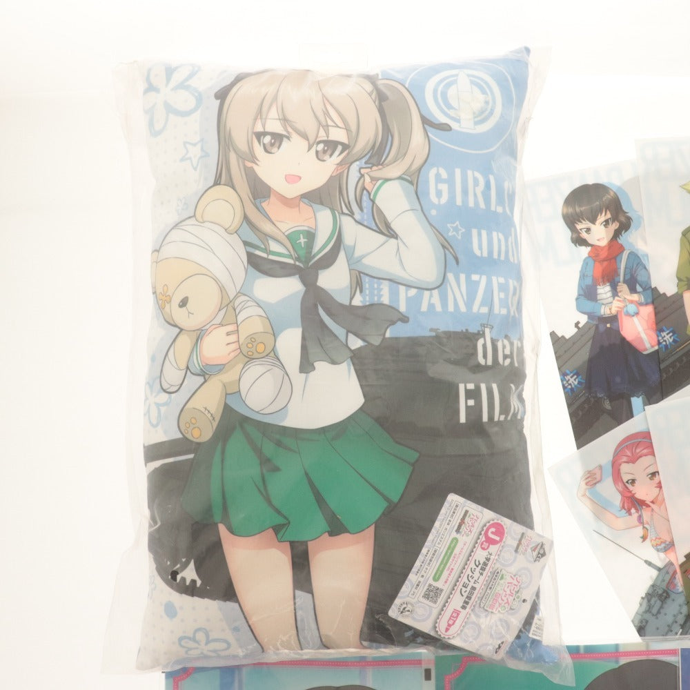 ■ ガールズ＆パンツァー 一番くじ グッズ 大量セットまとめ売り G,H,I,J賞/クリアファイル/ポスター/クッション/島田 等未開封含む未使用