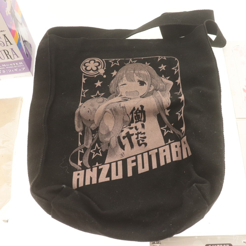 ■ アイドルマスター グッズ 16点セット まとめ売り フィギュア/2015 三浦あずさ/EXQ渋谷凛/バッグ/長財布/ストラップ 双葉杏 等 未開封有