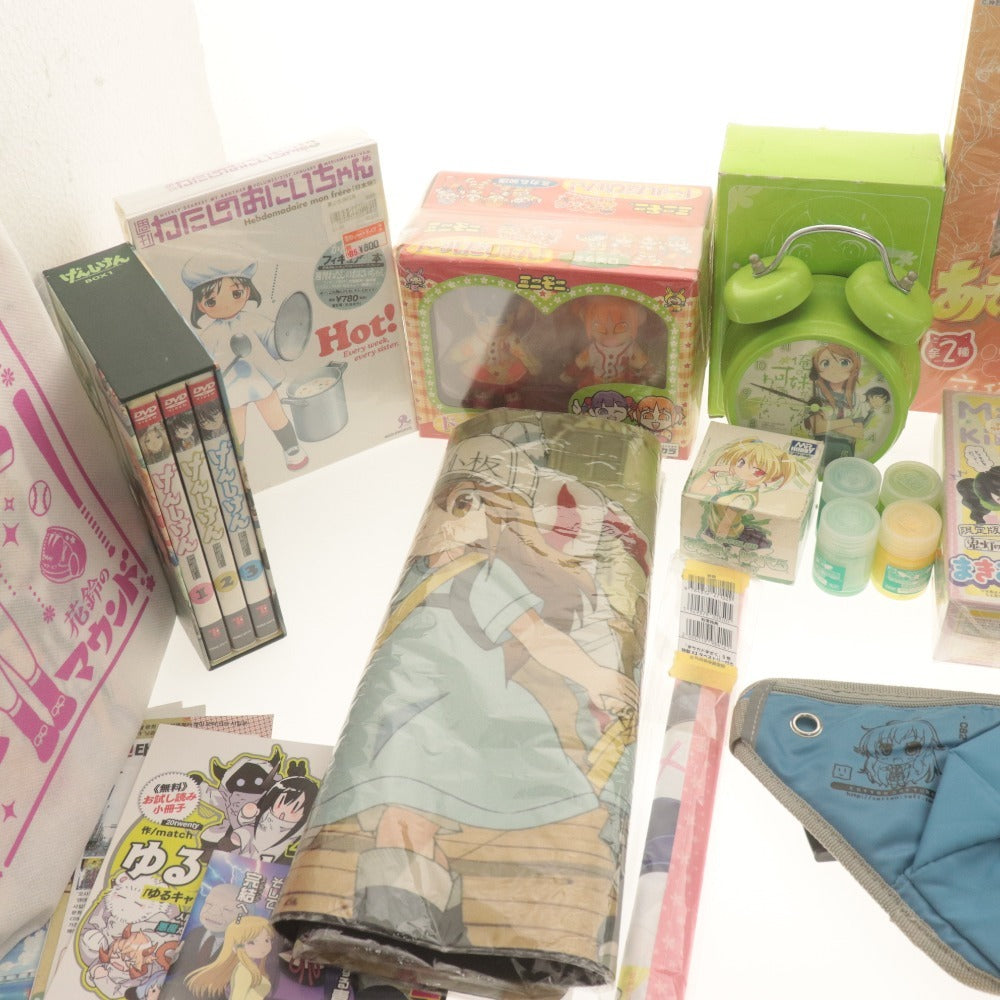 ■ アニメ グッズ 大量セットまとめ売り NEWGAME/えむえむ/まきみき/げんしけん/シャア/ToLOVE/俺の妹/あそびにいくヨ 等 未開封含む