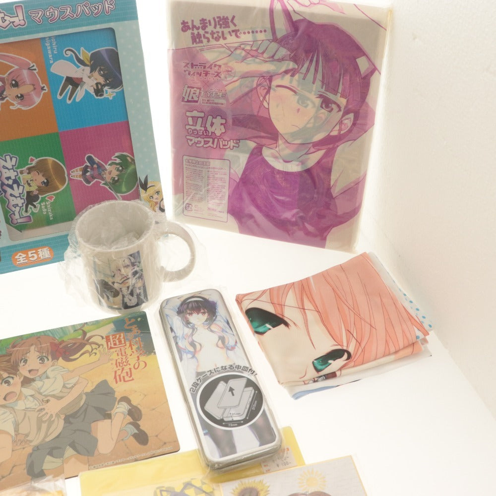 ■ アニメ グッズ 大量セットまとめ売り NEWGAME/えむえむ/まきみき/げんしけん/シャア/ToLOVE/俺の妹/あそびにいくヨ 等 未開封含む