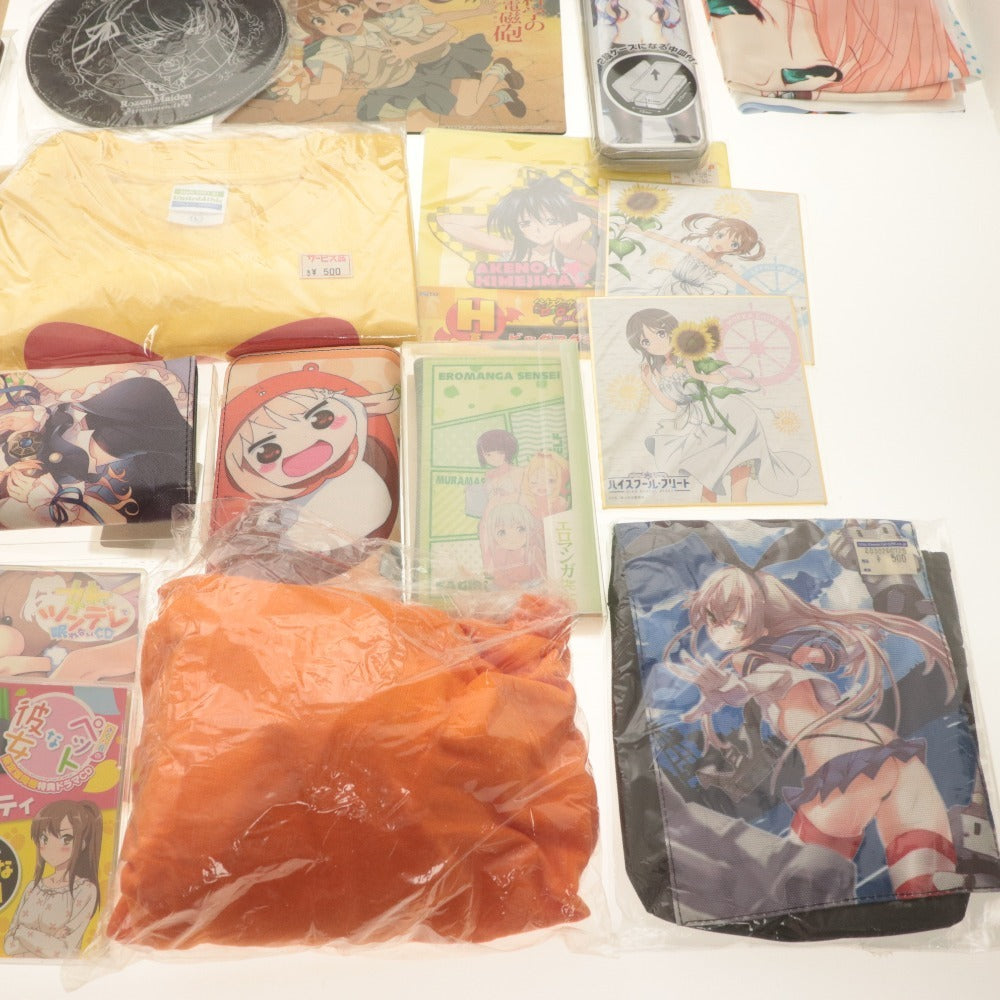 ■ アニメ グッズ 大量セットまとめ売り NEWGAME/えむえむ/まきみき/げんしけん/シャア/ToLOVE/俺の妹/あそびにいくヨ 等 未開封含む