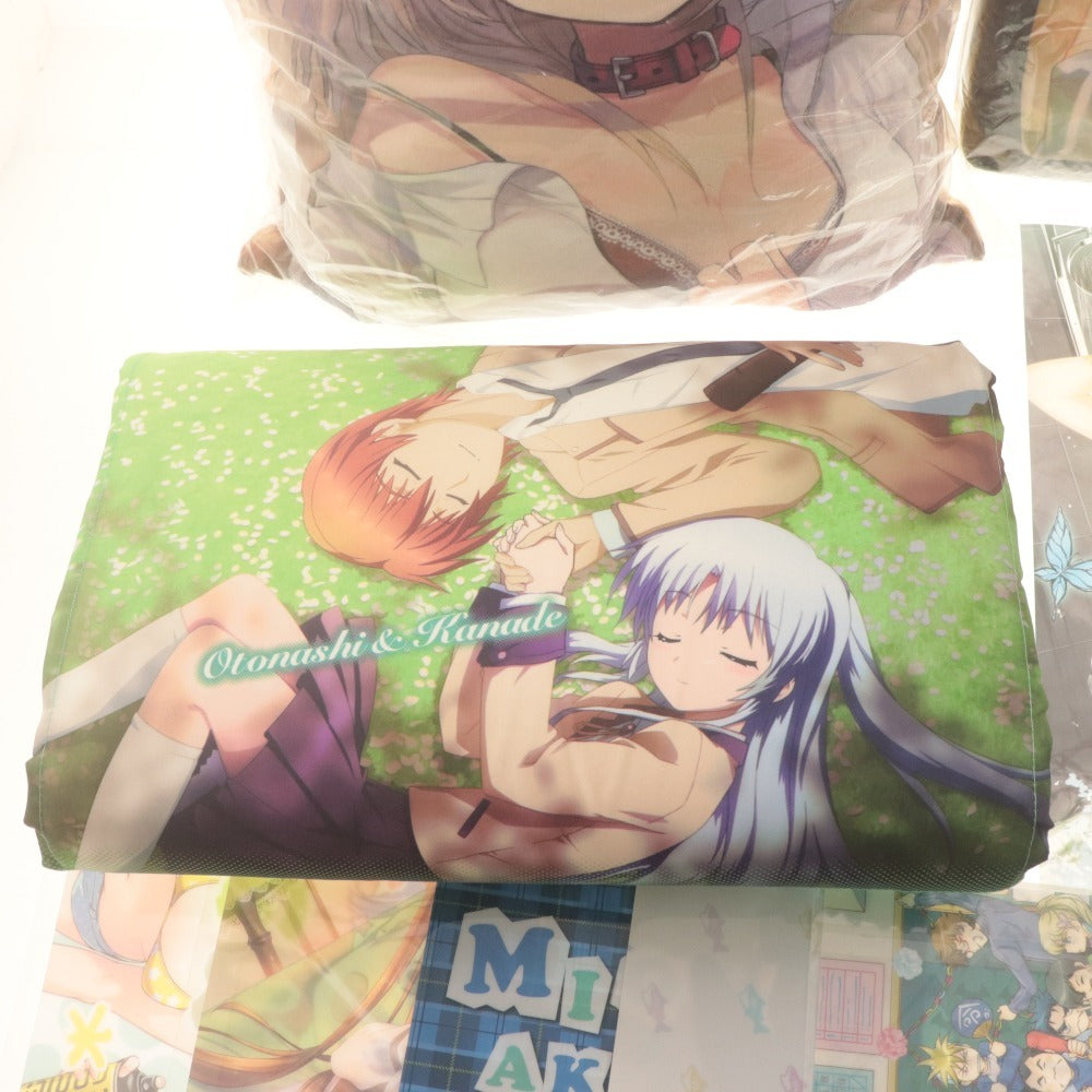 ■ アニメグッズ 大量セットまとめ売り Angel Beats/うちの会社/中二病/ゼロの使い魔/リン レン/クッション クリアファイル 等 未開封含む