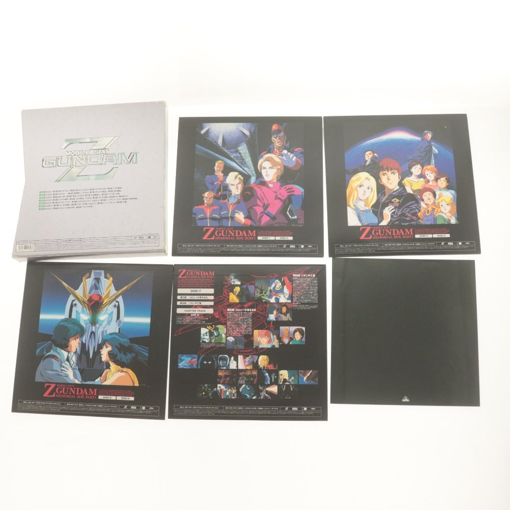 ■ レコード LDディスク 3点セット まとめ売り ガッチャマン2 ドラマ編 ダンバイン Zガンダム MEMORIAL BOX PART1,2 CS-7117 BELL-658/770