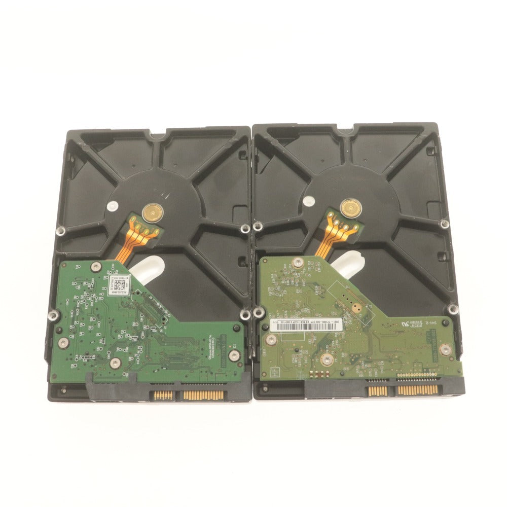 ■ Western Digital SATA HDD 2TB 2点セットまとめ売り WD20EARX/S 3.5インチ内臓 状態:正常/注意 使用:19672/1722時間 初期化済 動作品