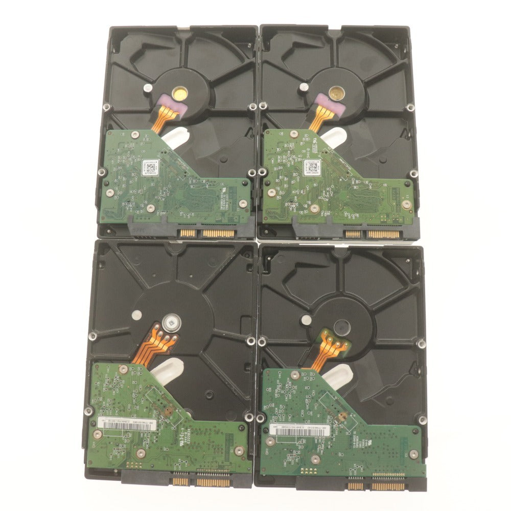 ■ WD HDD 1TBx3 500GB 4点セットまとめ売り WD10EZEX/EALX/5000AAKX 3.5インチ内蔵 状態正常 使用2362,1625,8277,16088 初期化/動作済