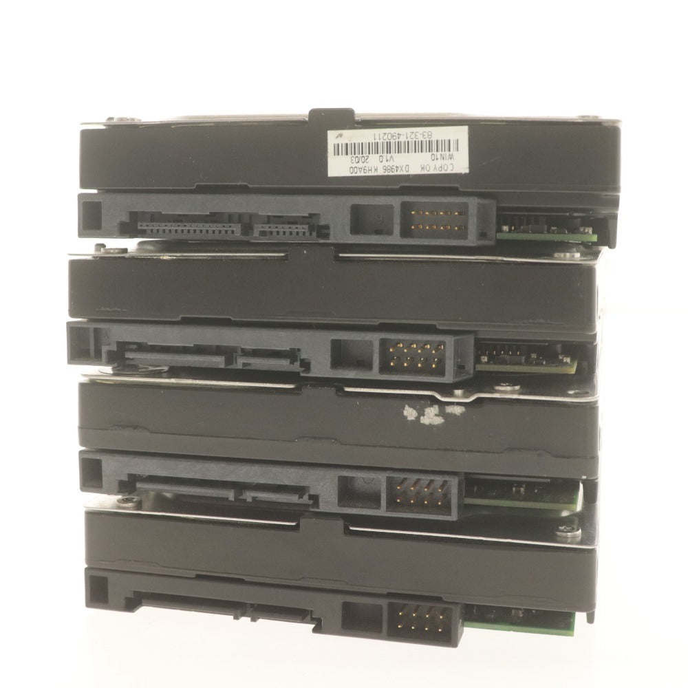 ■ WD HDD 1TBx3 500GB 4点セットまとめ売り WD10EZEX/EALX/5000AAKX 3.5インチ内蔵 状態正常 使用2362,1625,8277,16088 初期化/動作済