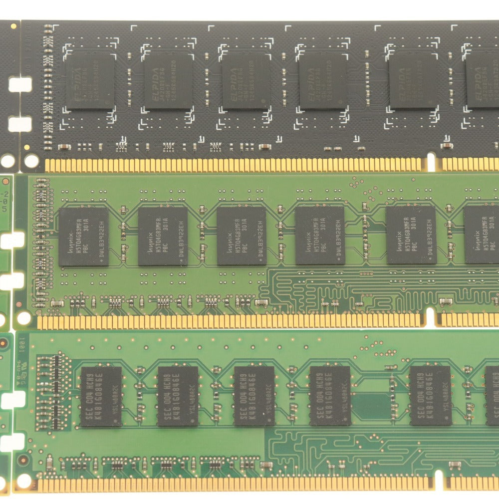 ■ SanMax SAMSUNG メモリ DDR3 8GBx4 2GBx2 6点セット まとめ売り PC3-12800U-11-10-B0/B1 PC3-10600U-09-10-B0 デスクトップPC用 動作品