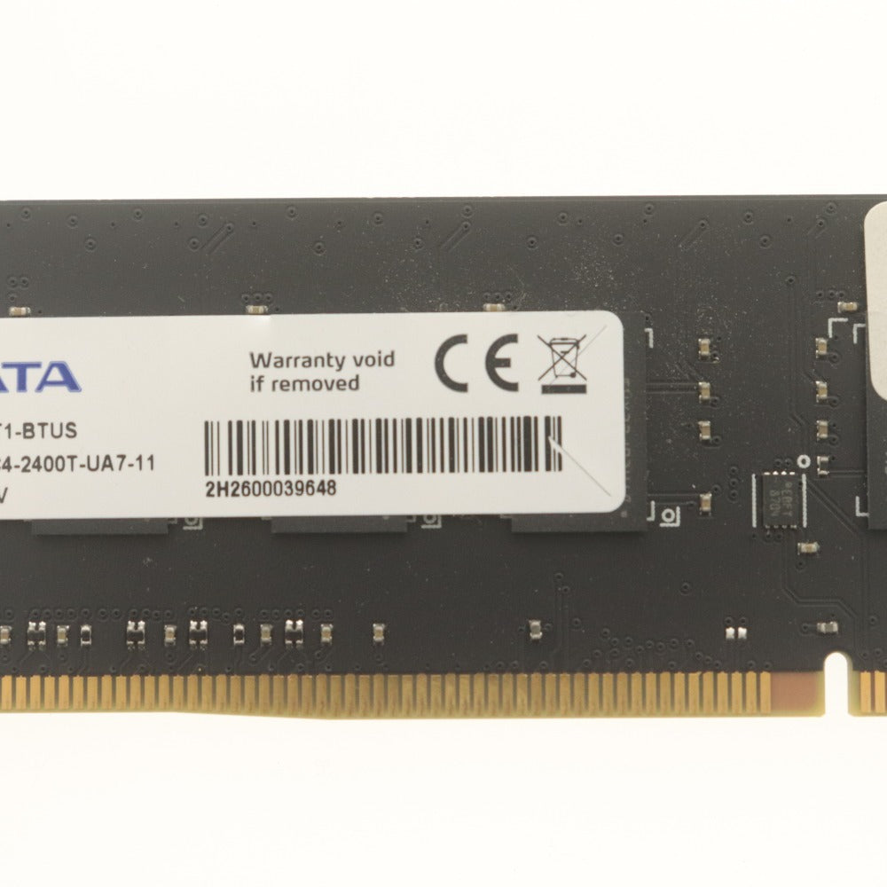 ■ ADATA メモリ DDR4 8GB PC4-2400T-UA7-11 デスクトップPC用 動作品