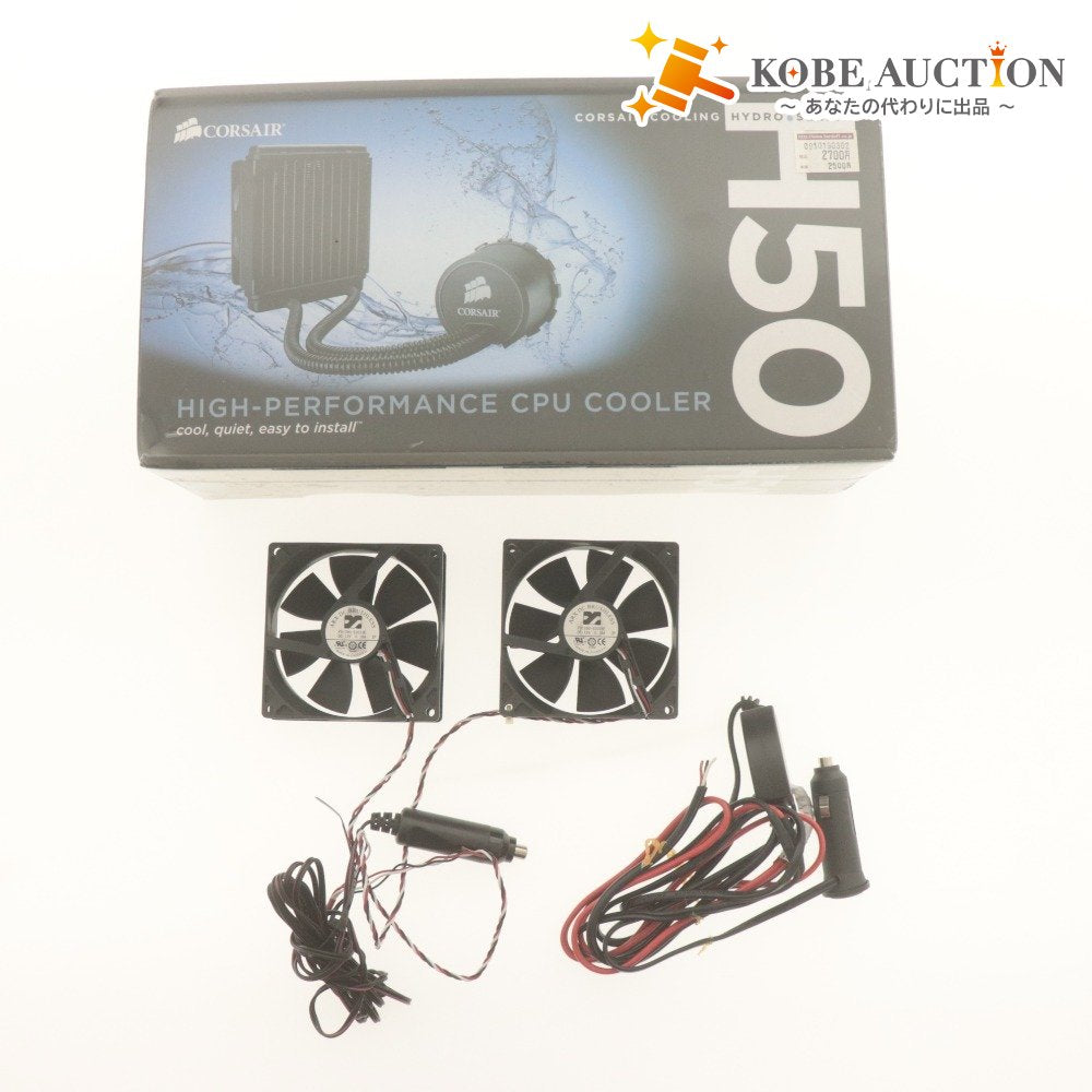 ■ PCパーツ 3点セットまとめ売り CORSAIR 水冷CPUクーラー H50/ ARX DC BRUSHLESS 冷却ファン FD1290-S3033E DC12V 0.18A 未開封含む