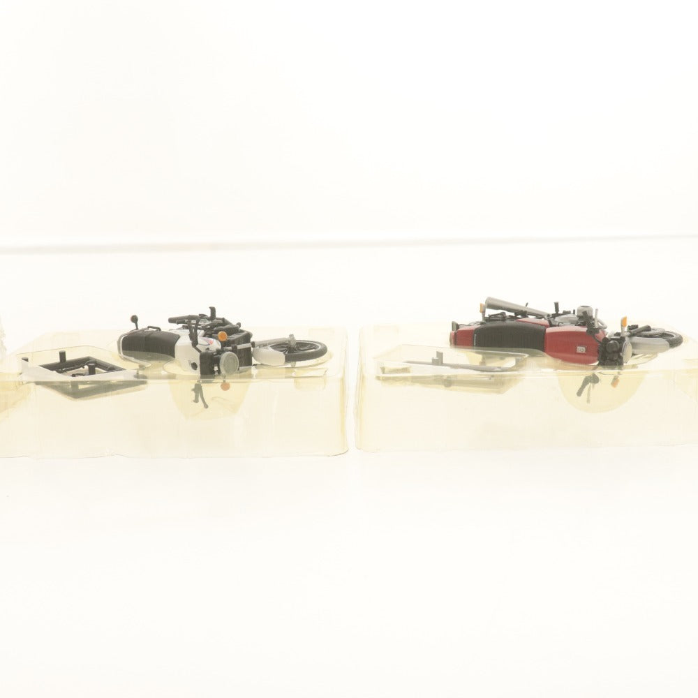 ■ F-toys Furuta ミニカー オートバイ 3点セッまとめ売り 1/24 ロードバイクコレクション RZ250(白) Z400FX(赤)/中型メモリアル2 Z400GP