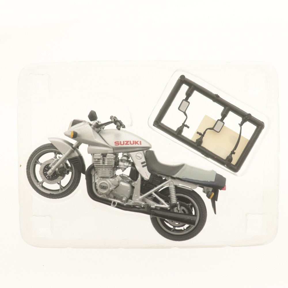 ■ F-toys オートバイ 1/24 Suzuki GSX1100S ブライトシルバーメタリック ロードバイクコレクション ミニカー 箱付き 未使用