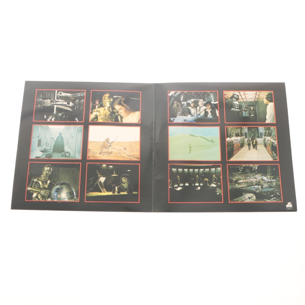 ■ King Records Star Wars Original Soundtrack LP Records Sides 1-4 John Williams With Case