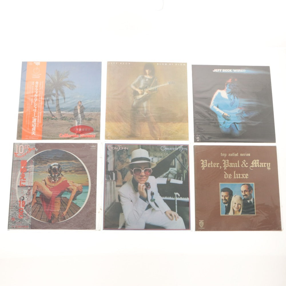■ Records: 41-piece Lot Sale - Western Music, Rock, Paul McCartney, Eagles, Bad Company, Carpenters, Bob Dylan, etc.