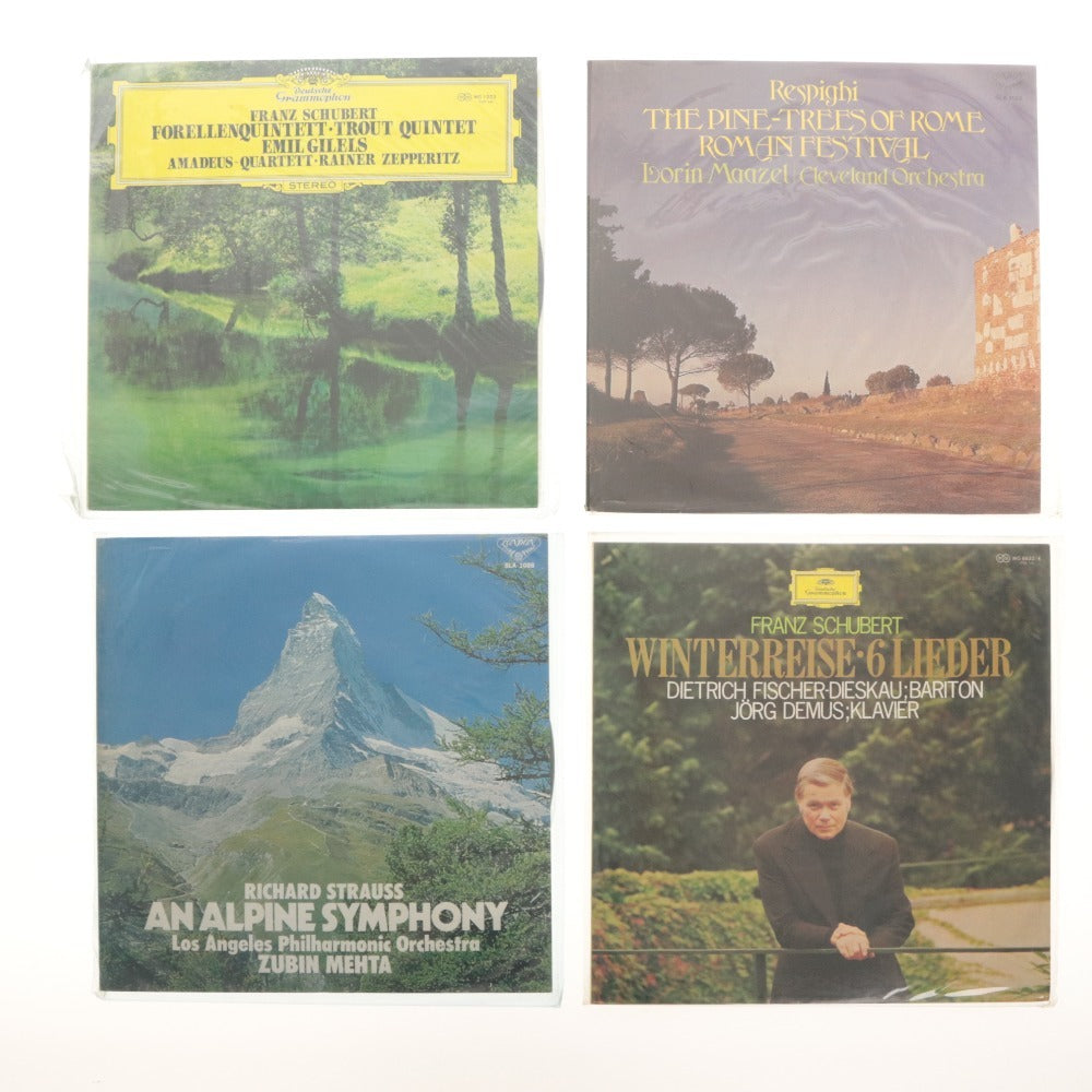 ■ 38-piece Record Set - Classical: Herbert von Karajan, Karl Böhm, Eugen Jochum, Joe Sample, etc.