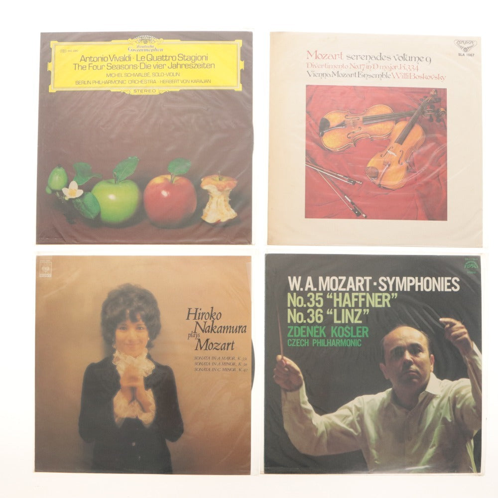 ■ 38-piece Record Set - Classical: Herbert von Karajan, Karl Böhm, Eugen Jochum, Joe Sample, etc.