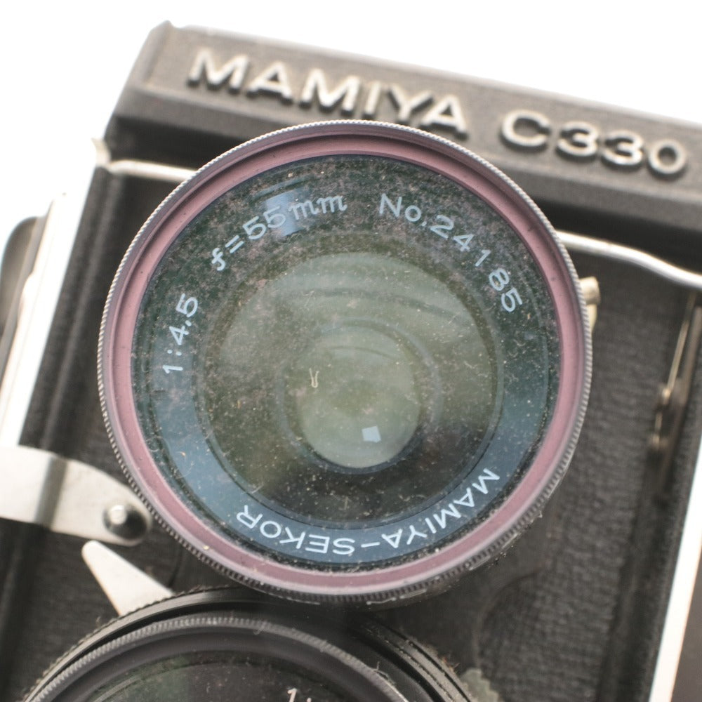■ Mamiya Film Camera C330 Professional Interchangeable Lens Medium Format TLR Camera Lens 1:4.5 f=55mm