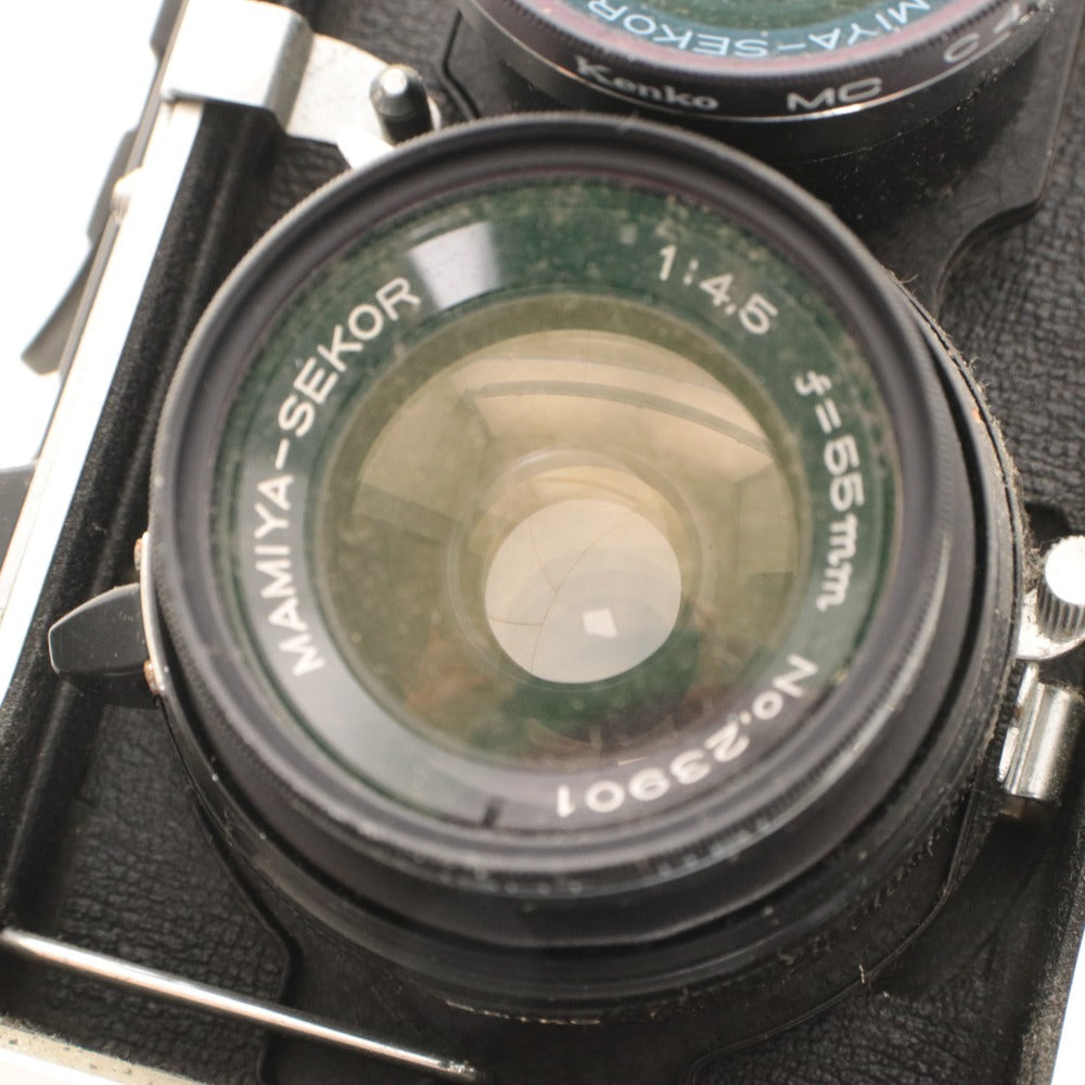 ■ Mamiya Film Camera C330 Professional Interchangeable Lens Medium Format TLR Camera Lens 1:4.5 f=55mm