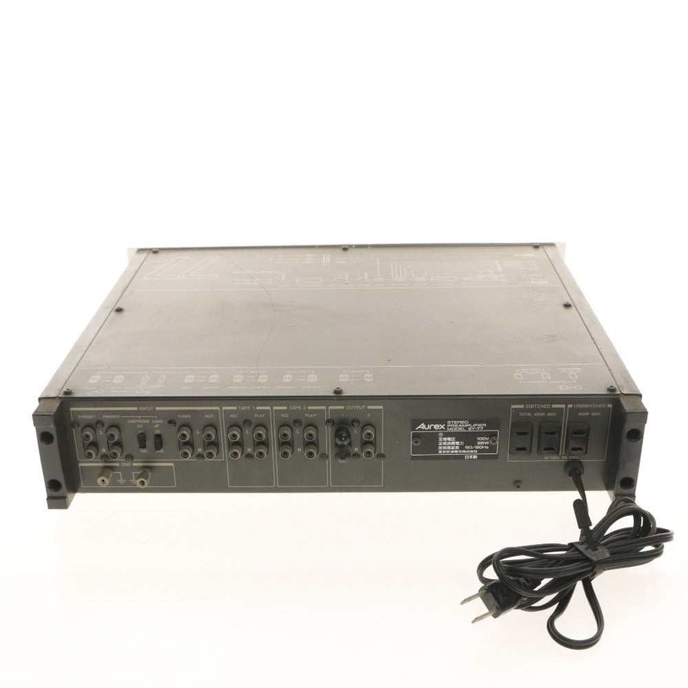 ■ Aurex Stereo Preamplifier SY-77 Separate Amplifier Audio Equipment - Power Tested
