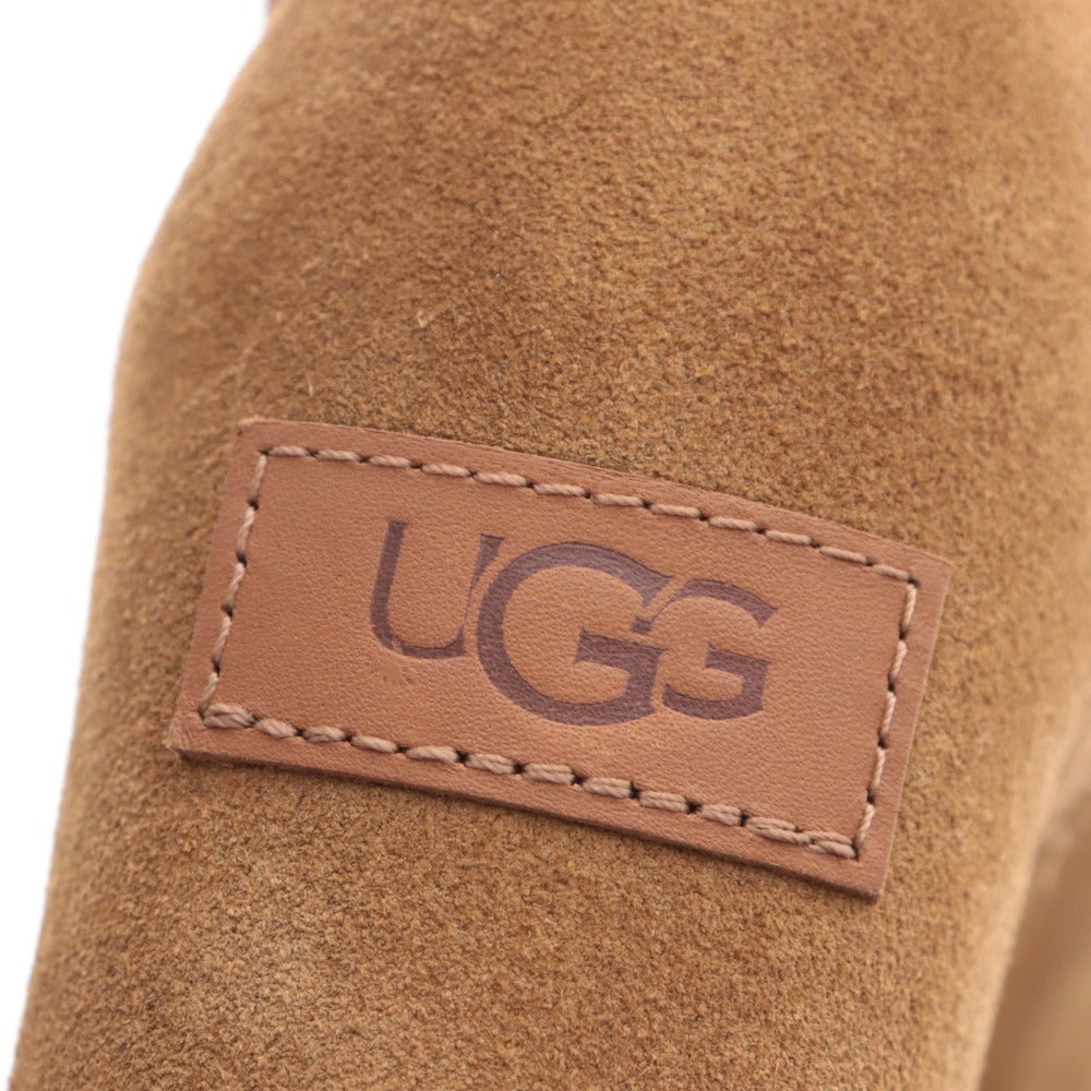 ■ UGG Shearling Long Boots 1104610 Shoes Women's Size 23 Camel Unused