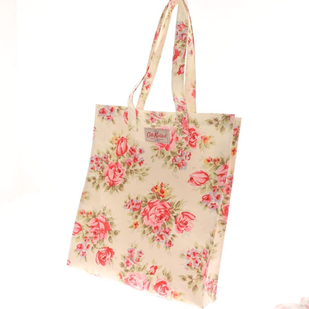 ■ Cath Kidston Tote Bag Pouch 4-piece Set Bulk Sale Bag Floral Women's White Pink Unused 1 Piece Defective