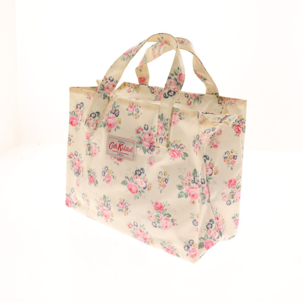 ■ Cath Kidston Tote Bag Pouch 4-piece Set Bulk Sale Bag Floral Women's White Pink Unused 1 Piece Defective