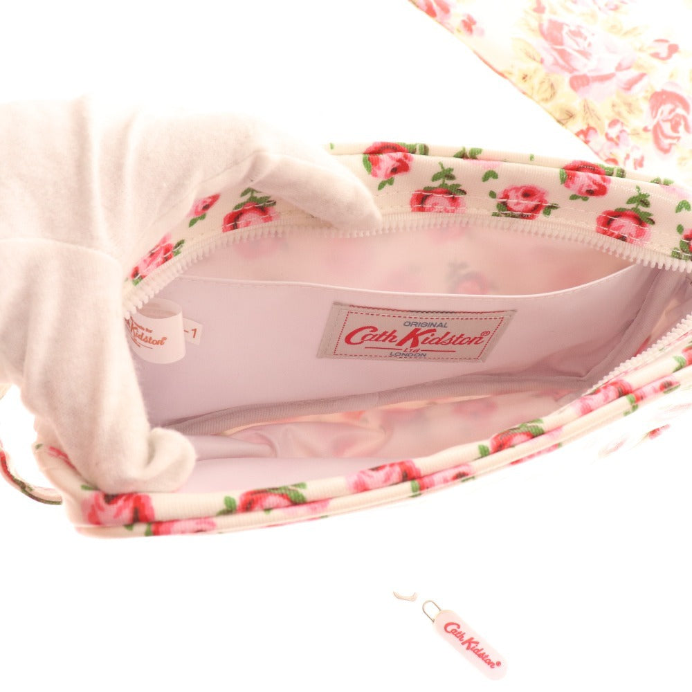 ■ Cath Kidston Tote Bag Pouch 4-piece Set Bulk Sale Bag Floral Women's White Pink Unused 1 Piece Defective