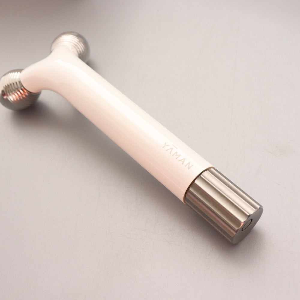 ■ YA-MAN Facial Roller, Home Use Facial Beauty Device, Face Care, EP-16W, Women's, White, Power Supply Confirmed, Accessories Included