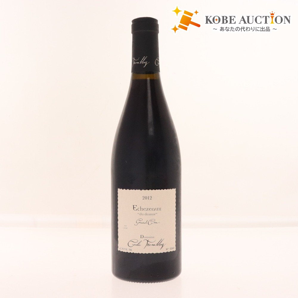 ■ Alcohol Cecile Tremblay Echézeaux du Duche Grand Cru 2012 Wine Fruit wine Red 13% 750ml Unopened Unused