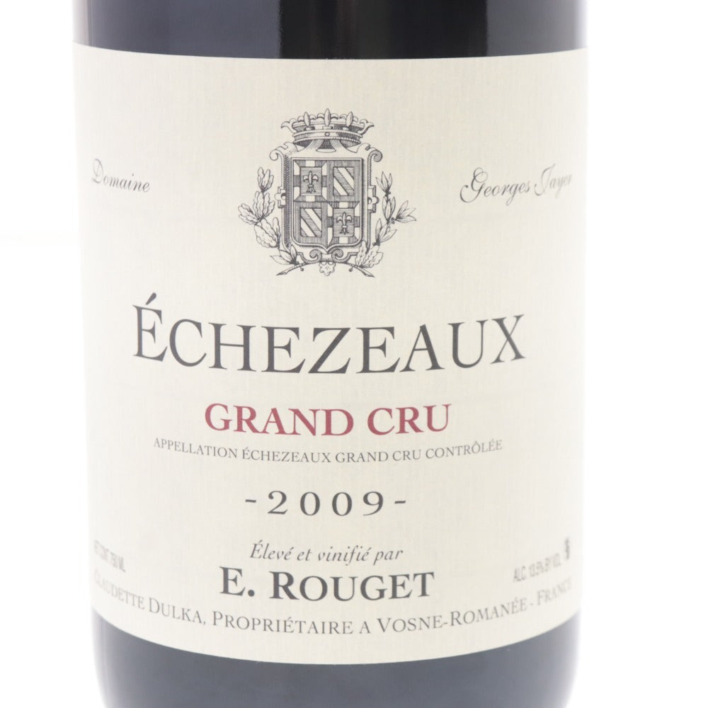 ■ 酒 エマニュエル ルジェ ドメーヌ ジョルジュ ジャイエ エシェゾー グラン クリュ 2009 ワイン 果実酒 13.5％ 750ml 未開栓 未使用