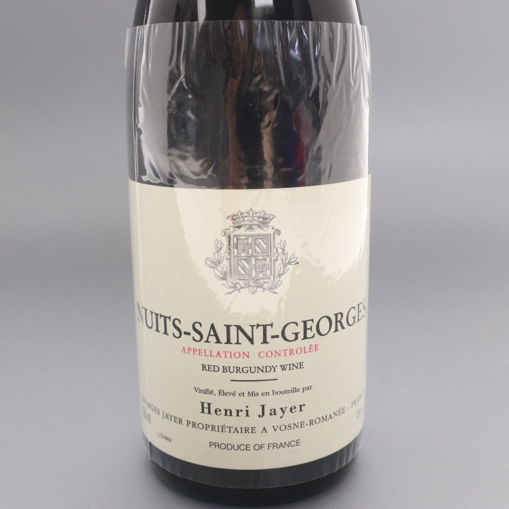 ■ 酒 ワイン アンリ・ジャイエ Henri Jayer ニュイサンジョルジュ 2001 750ml 13% vol. ブルゴーニュ フランス 赤 未開栓 未使用