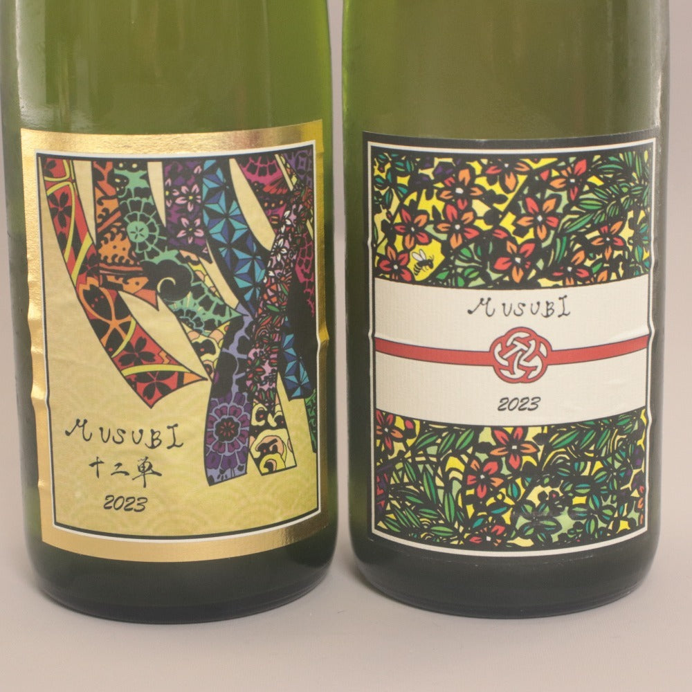 ■ 酒 ワイン ドメーヌブレス 2023 4本セット まとめ売り 糸 十二単 MUSUBI 日本ワイン 果実酒 750ml 11.5% 未開栓 未使用