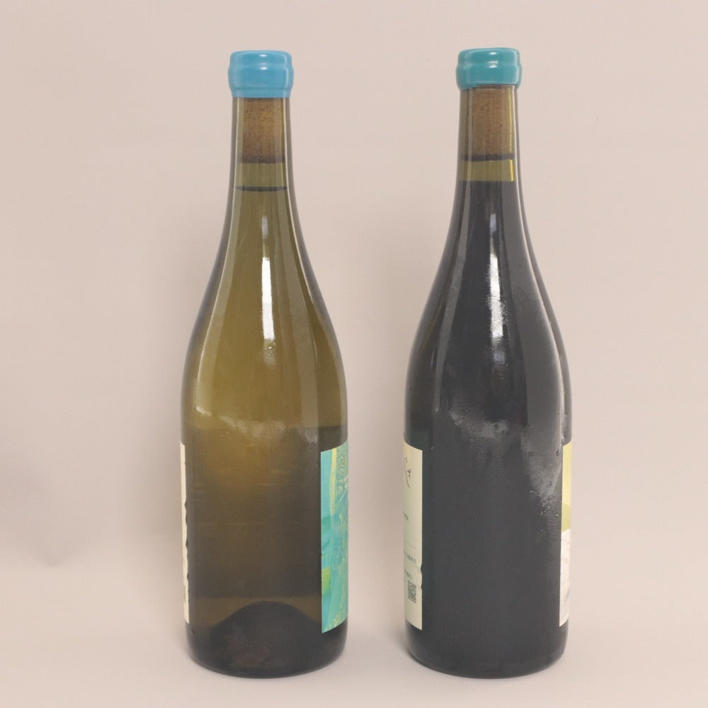 ■ 酒 ワイン 2本セット まとめ売り じきの畑 2022 夕 環 果実酒 白 赤 750ml 12.5% 未開栓 未使用