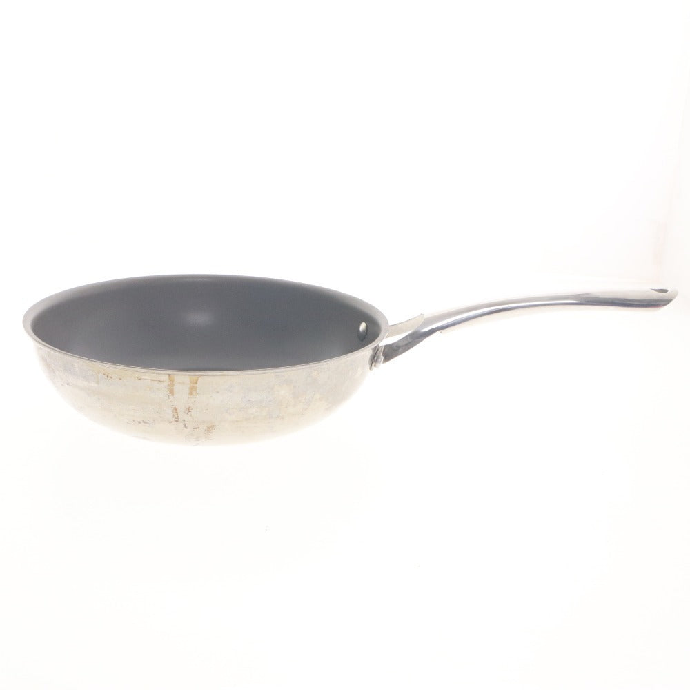 ■ CORELLE Frying Pan DuraNano UNCOATED NON-STICK 24cm Stainless Steel Aluminum Multi-layered Cookware With Box