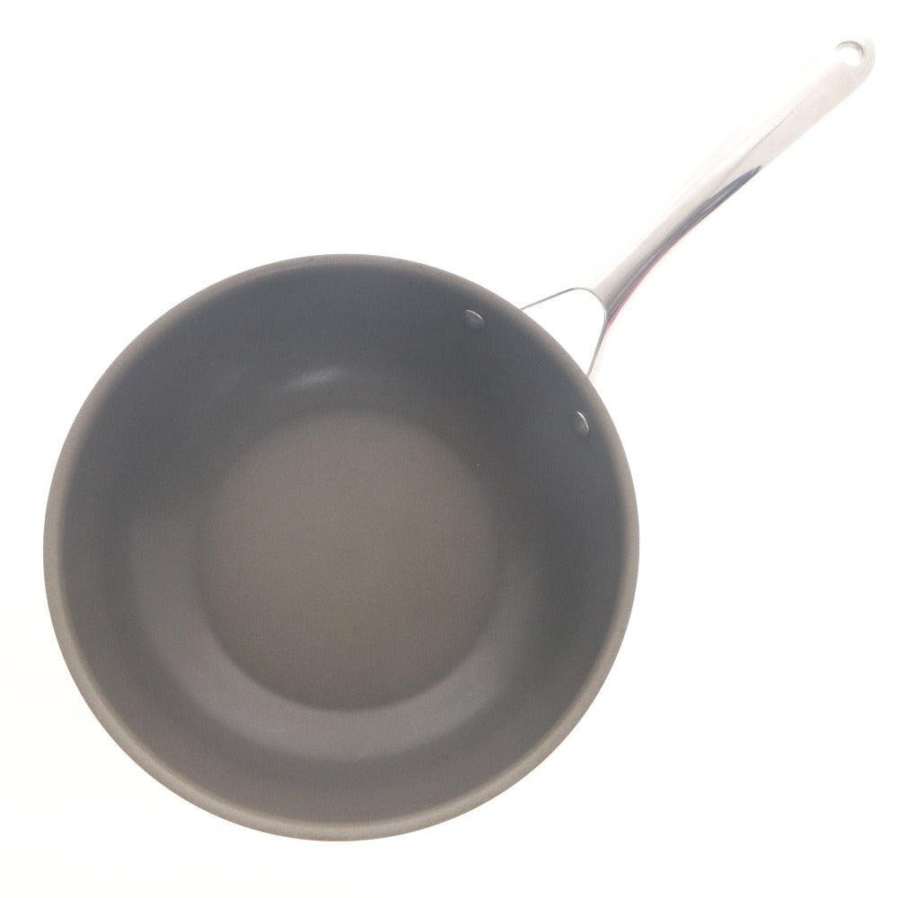 ■ CORELLE Frying Pan DuraNano UNCOATED NON-STICK 24cm Stainless Steel Aluminum Multi-layered Cookware With Box
