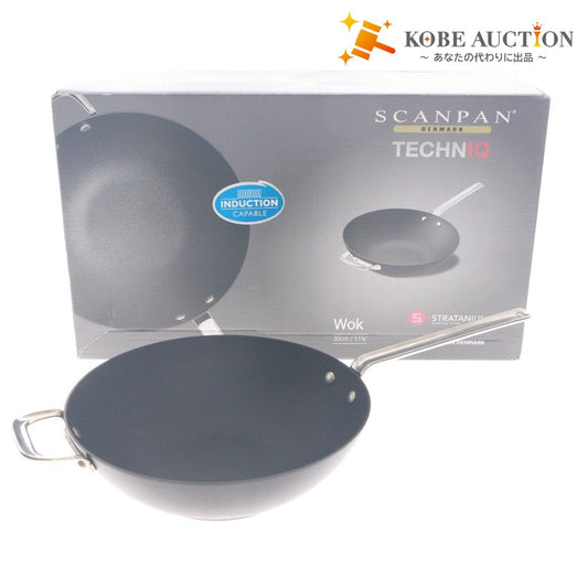 ■ SCANPAN スキャンパン フライパン DENMARK TECHNIQ フラグシップモデル 30cm/11 3/4 調理器具 箱付き