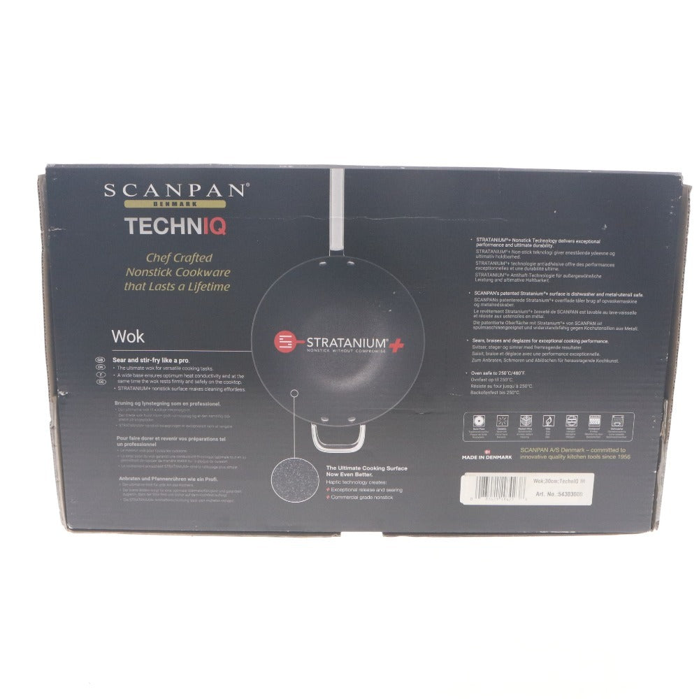■ SCANPAN Frying Pan DENMARK TECHNIQ Flagship Model 30cm/11 3/4 Cookware with Box