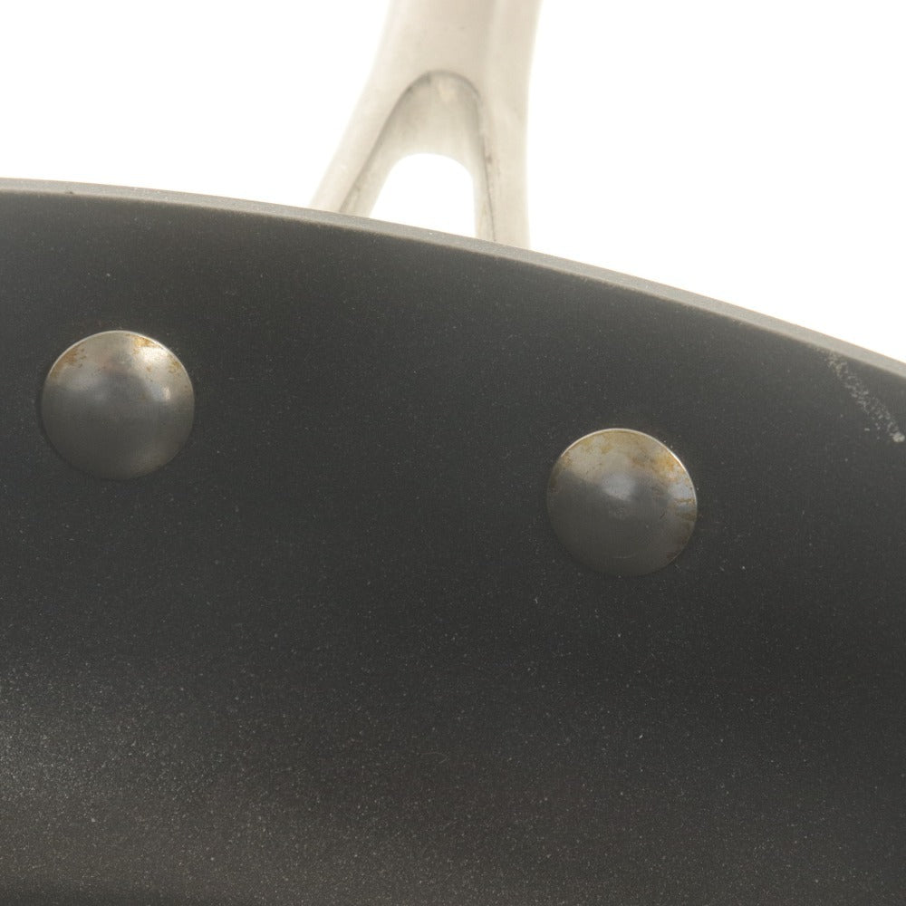 ■ SCANPAN Skillet Sauté Pan CTC Series All-Clad Construction Made in Denmark Cookware 26cm Silver With Lid With Box