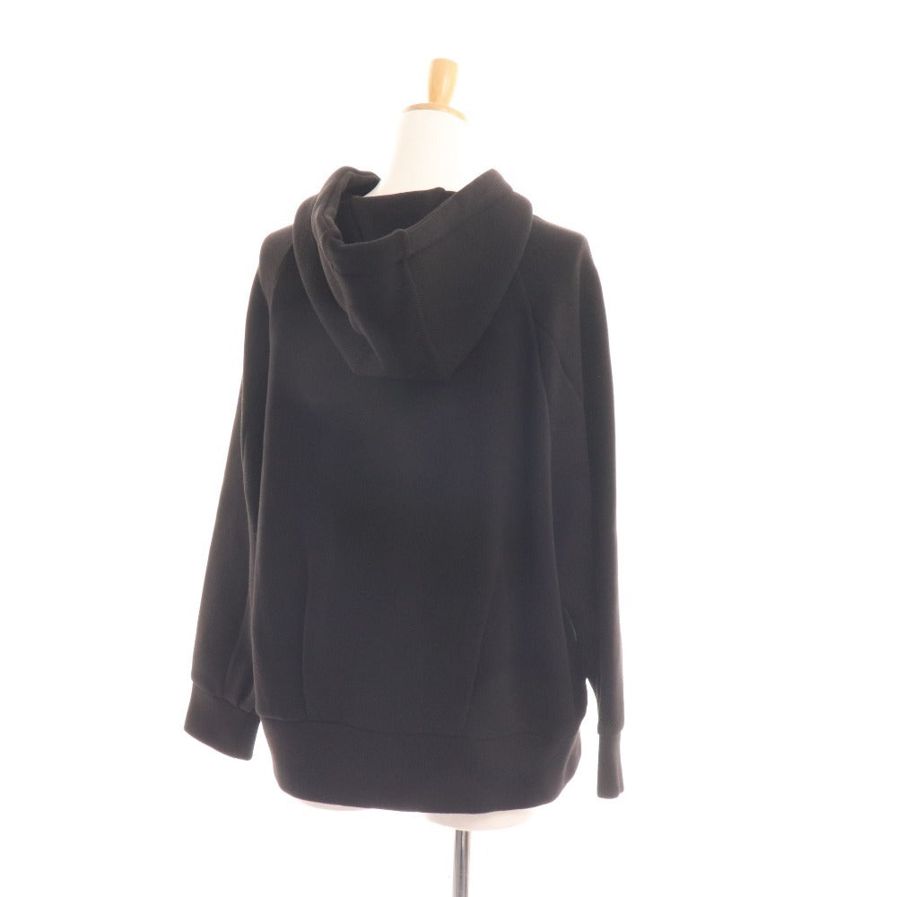 ■ Diagram Half Zip Hood Tops Hoodie Sweatshirt Pullover Women's 36 Black With tags Unused