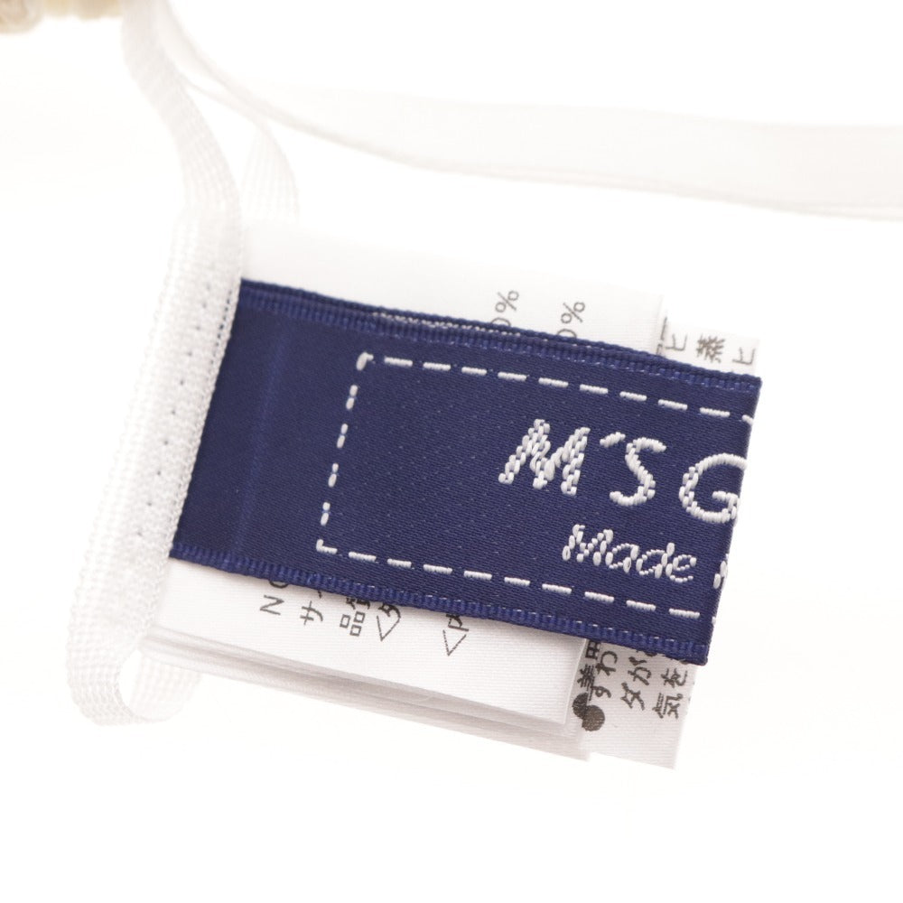 ■ M's Gracie Pants Wide Pants EA-316102 Bottoms Pleated Elastic Waist Women's Size 36 Beige Tag Included Unused