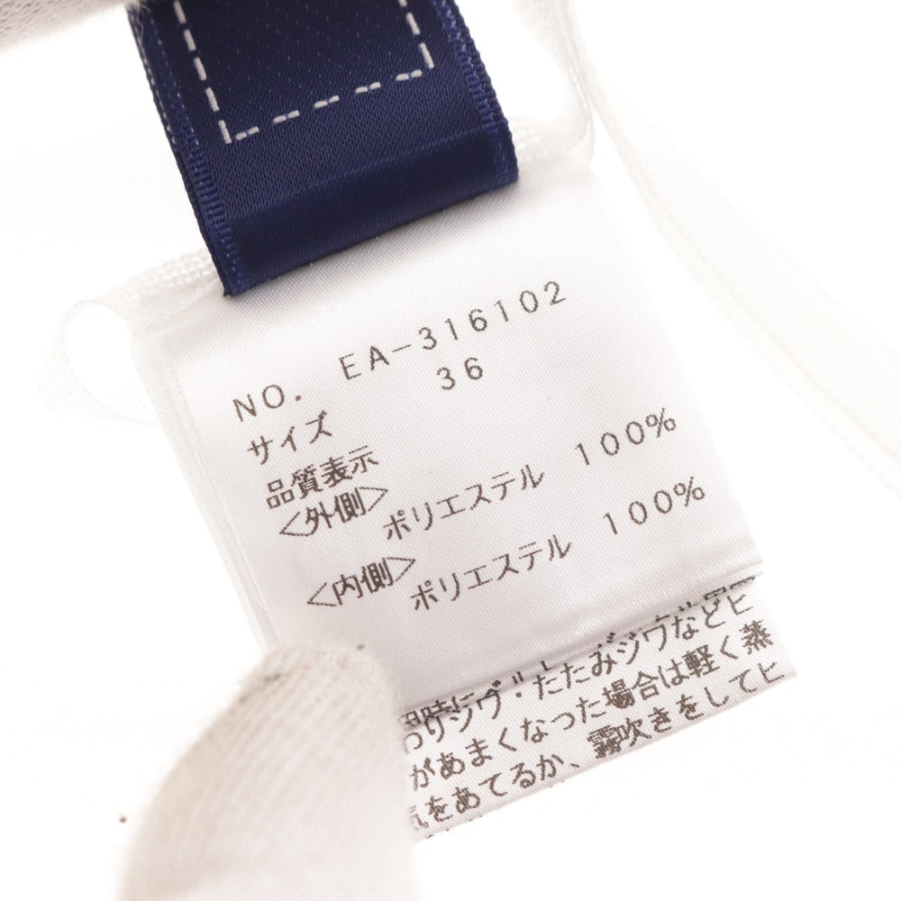 ■ M's Gracie Pants Wide Pants EA-316102 Bottoms Pleated Elastic Waist Women's Size 36 Beige Tag Included Unused