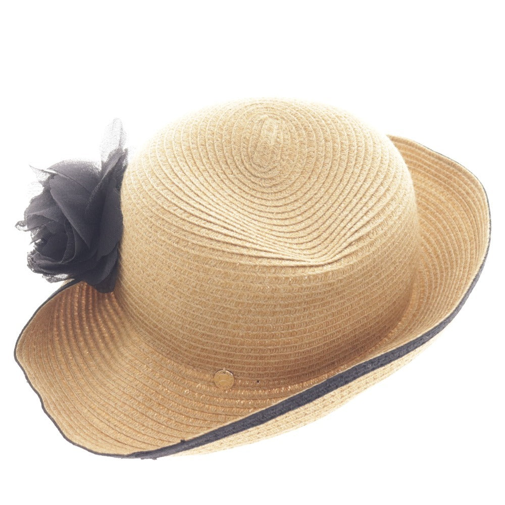 ■ M's Gracie Straw Hat 892301 Corsage Flower Women's Beige Accessories Included Unused