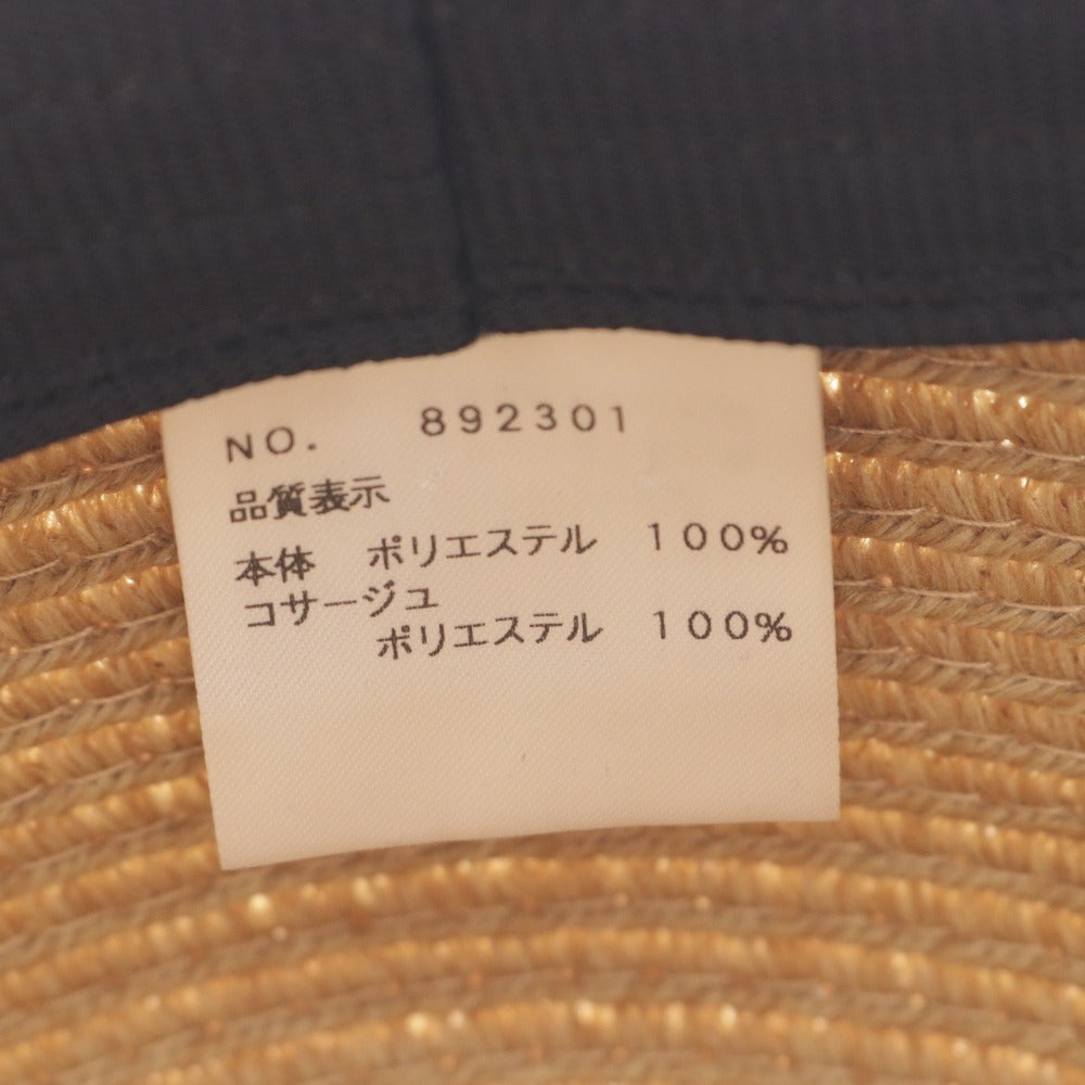 ■ M's Gracie Straw Hat 892301 Corsage Flower Women's Beige Accessories Included Unused