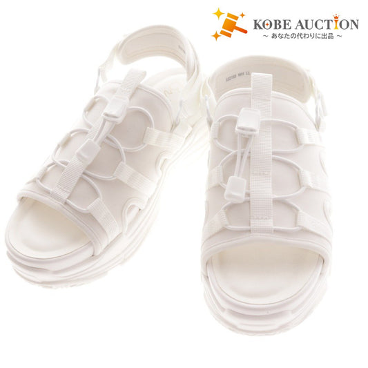 ■ ブリジットバーキン スポーツサンダル 532155 靴 レースアップ 厚底 2way レディース LL ホワイト 箱付き 未使用