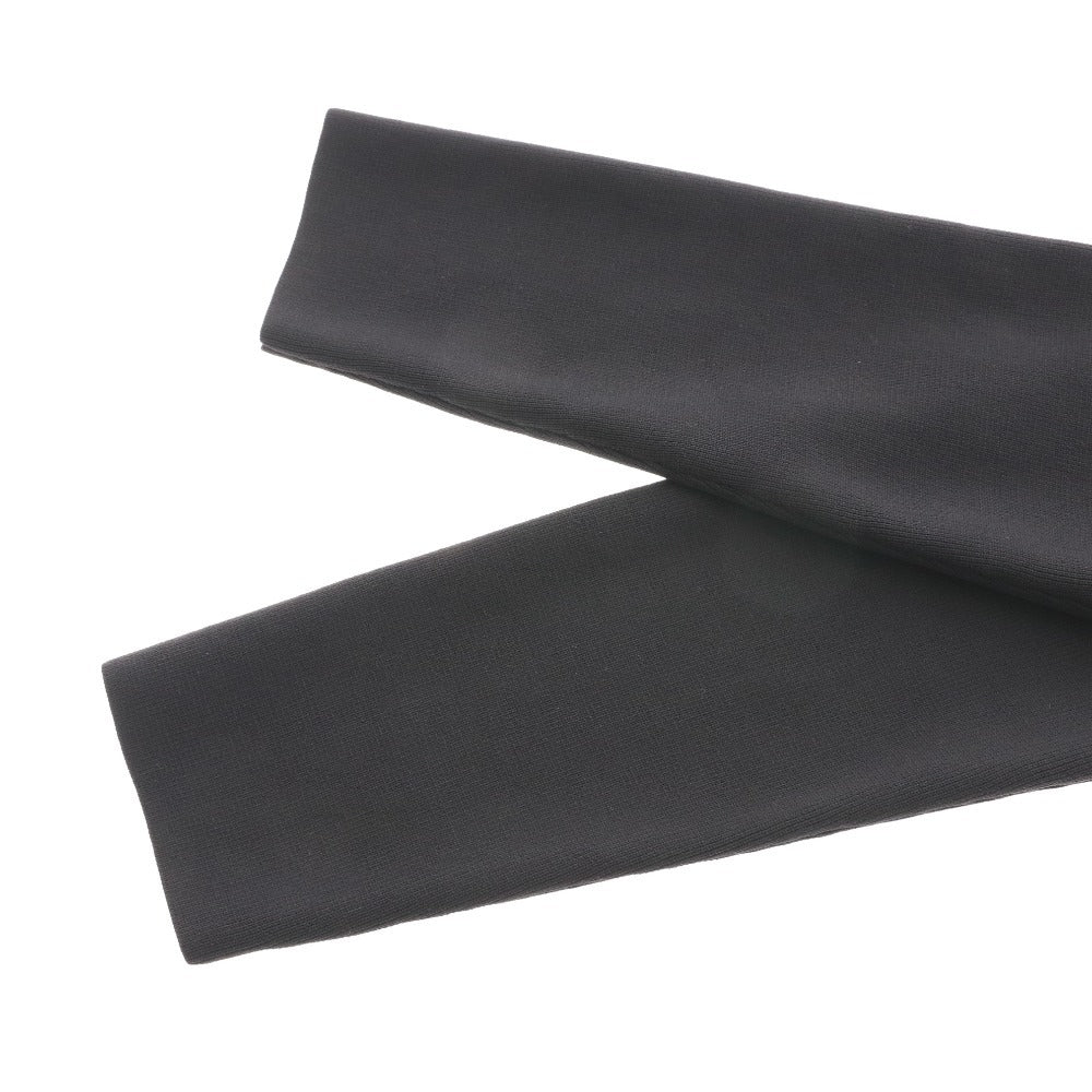 ■ エムズグレイシー ペプラムトップス 長袖 MK-118707 トップス リボン グログラン スリット レディース 40(L相当）タグ付き ブラック