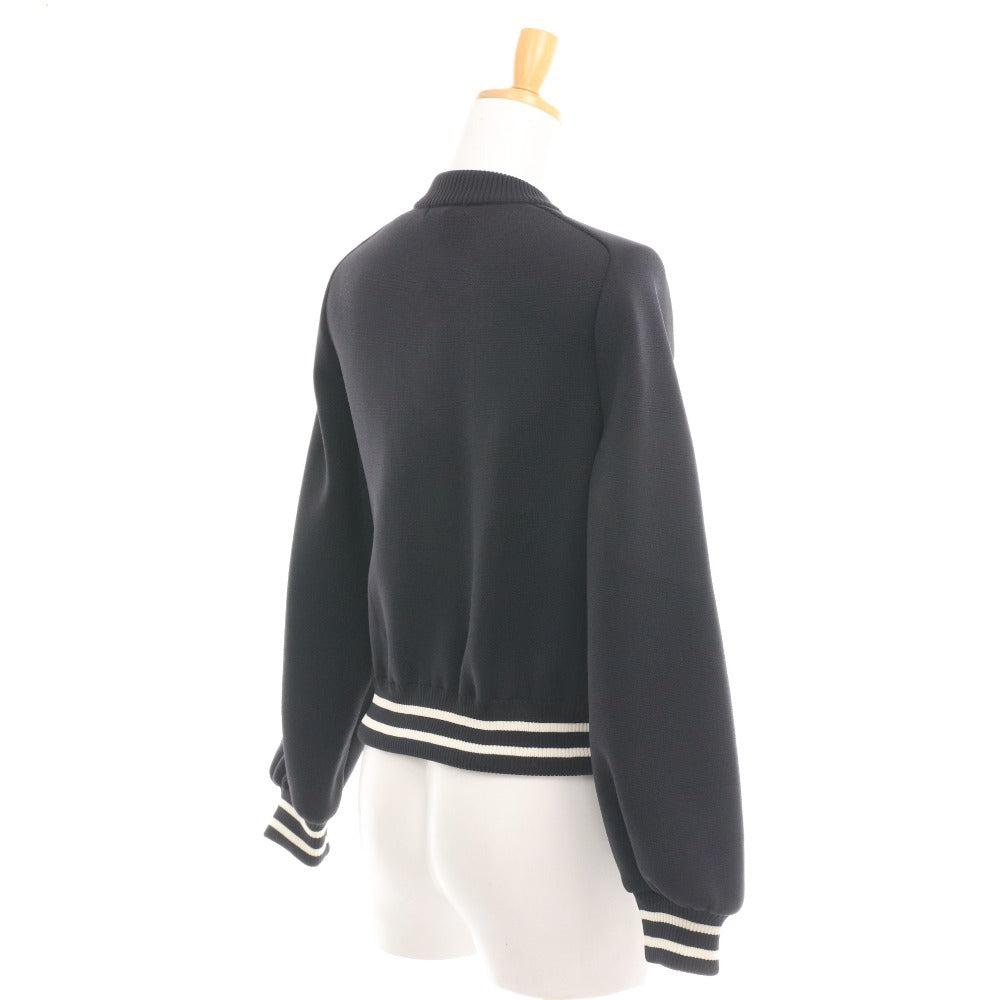 ■ アニエスベー To.b by agnesジップアップ 長袖 5253 WO33 トップス 日本製 ニット レディース UNI(フリー）ブラック タグ付き 未使用