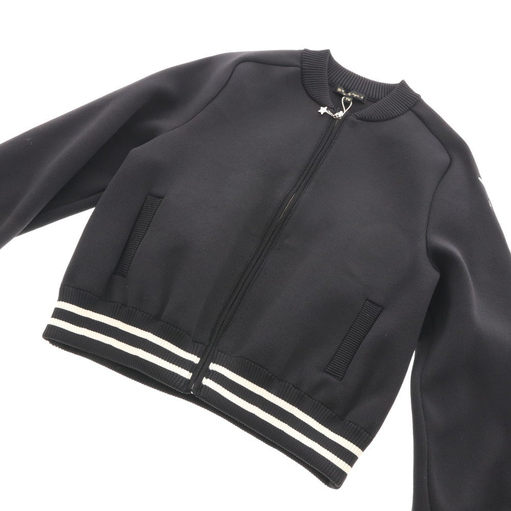 ■ アニエスベー To.b by agnesジップアップ 長袖 5253 WO33 トップス 日本製 ニット レディース UNI(フリー）ブラック タグ付き 未使用