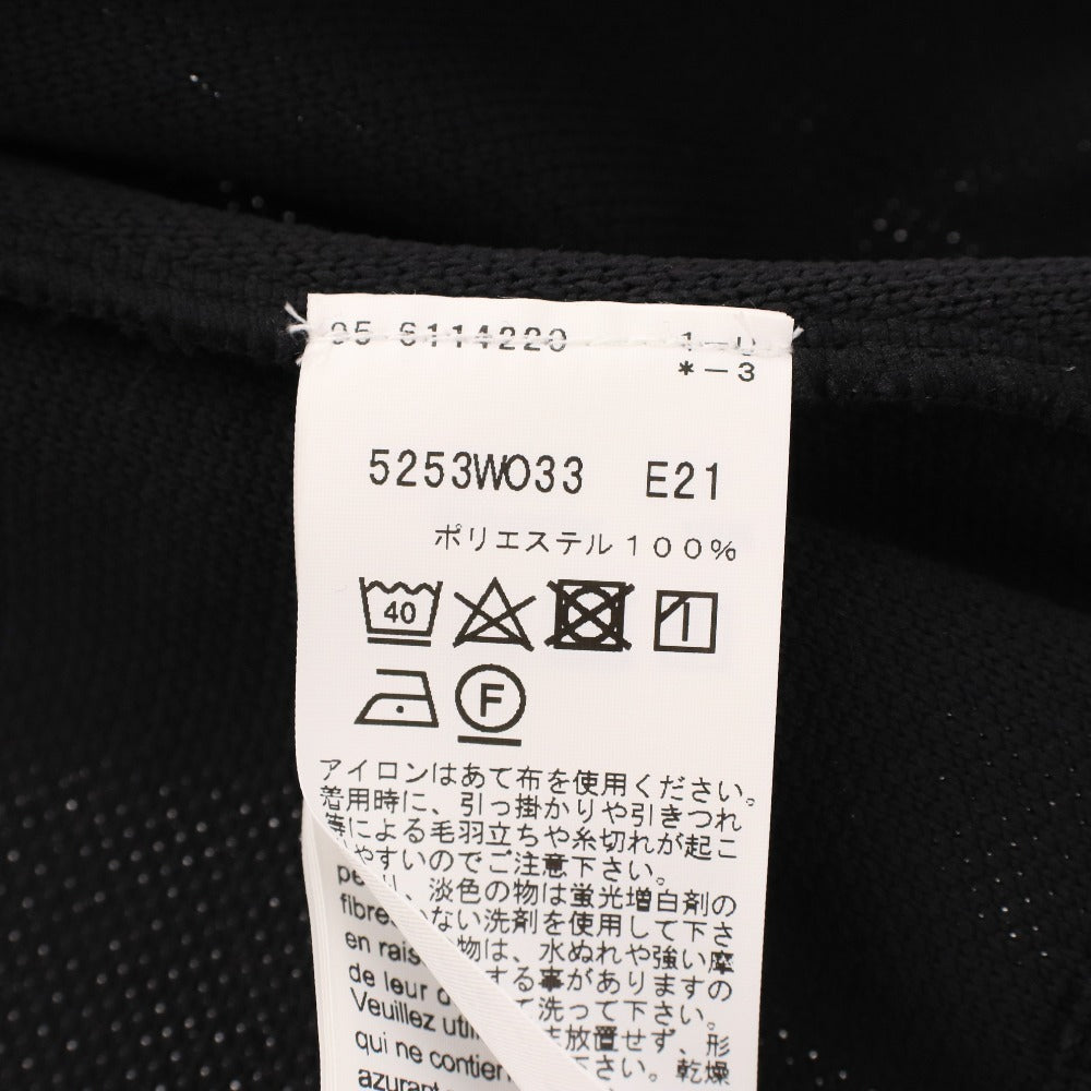 ■ アニエスベー To.b by agnesジップアップ 長袖 5253 WO33 トップス 日本製 ニット レディース UNI(フリー）ブラック タグ付き 未使用