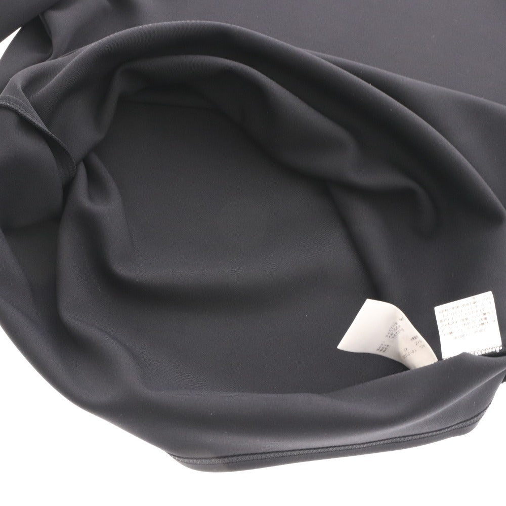 ■ エムズグレイシー カットソー 長袖 YB-015302 トップス リボン 日本製 高品質 レディース 40(L相当）ブラック タグ付き 未使用